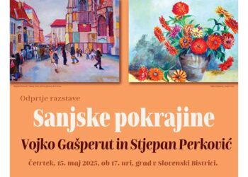 Odprtje razstave Sanjske pokrajine