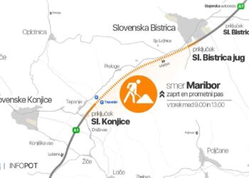Jutri bo avtocesta med Konjicami in Bistrico dodatno zožana