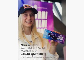 Na steno v zameno… z Janjo Garnbret