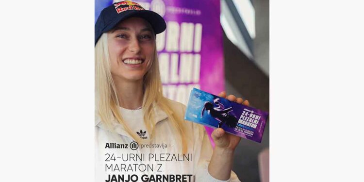 Na steno v zameno… z Janjo Garnbret