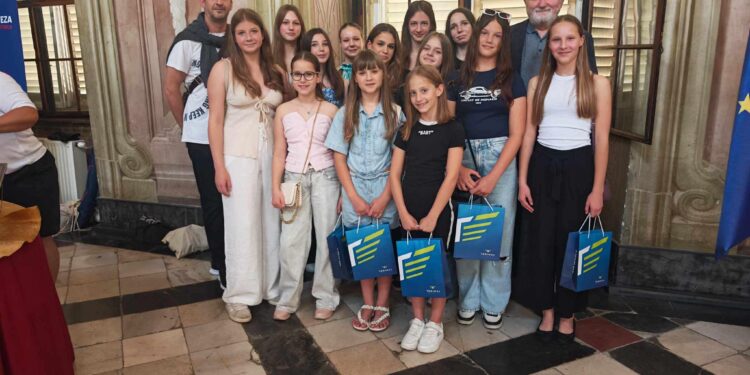 Sprejem za športnike, ki navdušujejo s svojimi rezultati