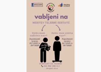 VABLJENI NA MERITEV TELESNE SESTAVE