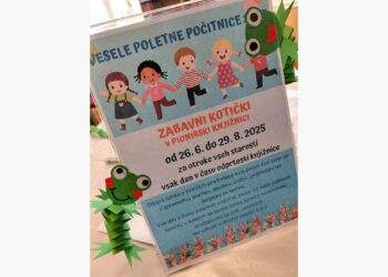 Zabavne počitnice v pionirski knjižnici