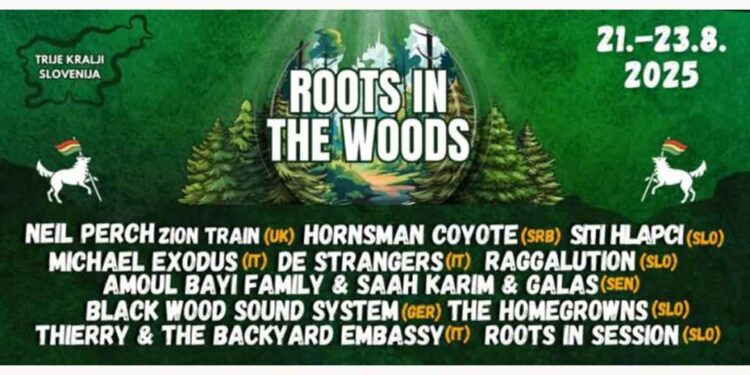 Reggae ritmi in ustvarjalne delavnice na Treh kraljih – prihaja festival Roots in The Woods