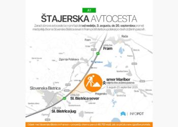 V ponedeljek začetek obnove avtocestnega odseka Sl. Bistrica–Fram