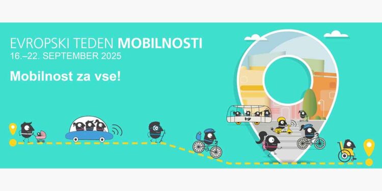 Evropski teden mobilnosti 2025 v Slovenski Bistrici: Mobilnost za vse!