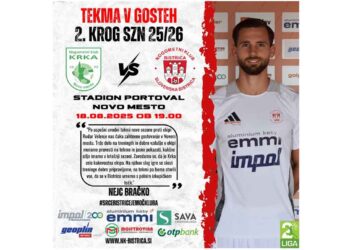 Bistrica po zmagi v prvem krogu odhaja na gostovanje h Krki