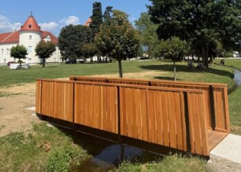 Urejena nova brv za varnejši dostop do Gradu Rače