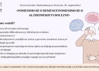 CKZ – ob svetovnem dnevu Alzheimerjeve bolezni
