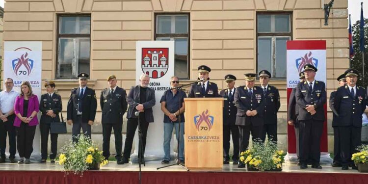 Gasilska zveza Slovenska Bistrica je obeležila 70 let delovanja