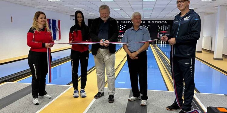 Prenovljeno kegljišče ponovno odprlo vrata