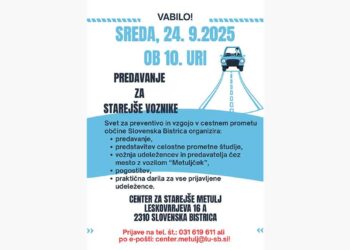 Predavanje za starejše voznike