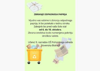 Zbiranje starega papirja