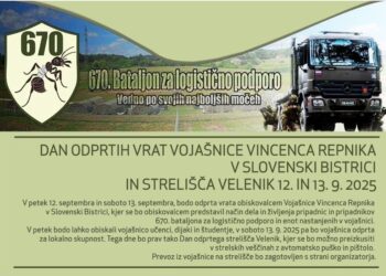 Bistriška vojašnica praznuje in vabi na dneva odprtih vrat