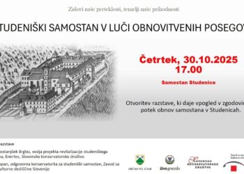  V Samostanu Studenice bodo predstavili obnovitvena dela