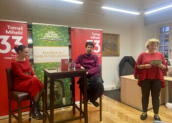 Literarni večer s Tomažem Miheličem