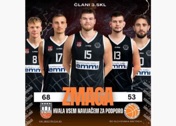 Košarkarji Bistrice Kety Emmi do prve domače zmage v sezoni