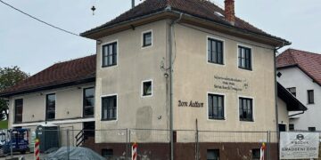 Na Črešnjevcu začeli obsežno obnovo kulturnega doma