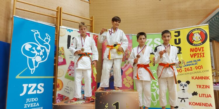7 medalj judoistov na tekmovanju v Komendi