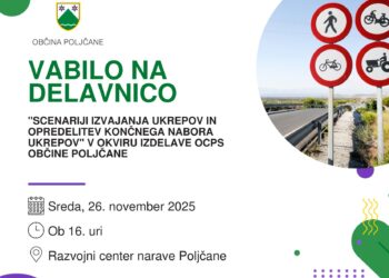 Vabilo na delavnico o prometni strategiji