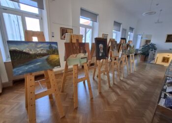 Raznolikost trenutkov – razstava slikarskih del v knjižnici