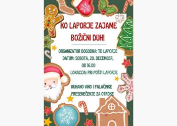 Ko Laporje zajame božični duh!