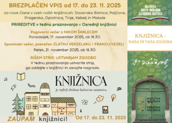 Teden splošnih knjižnic 2025 – praznik knjig, znanja in povezovanja