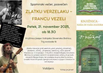 Spominski večer, posvečen Zlatku Verzelaku – Francu Vezeli