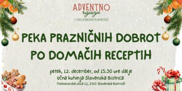 Peka prazničnih dobrot s TD Pretrež