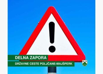 Delna zapora ceste Poljčane – Majšperk