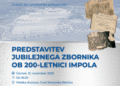 Predstavitev zbornika ob 200-letnici Impola