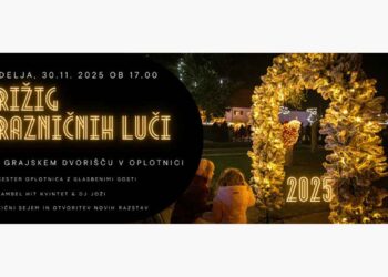 Prižig prazničnih luči – 30. 11. 2025 ob 17.00.