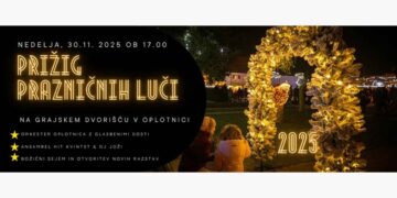 Prižig prazničnih luči – 30. 11. 2025 ob 17.00.