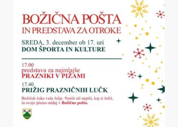 Božična pošta in predstava za otroke