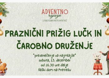 Praznični prižig lučk in čarobno druženje