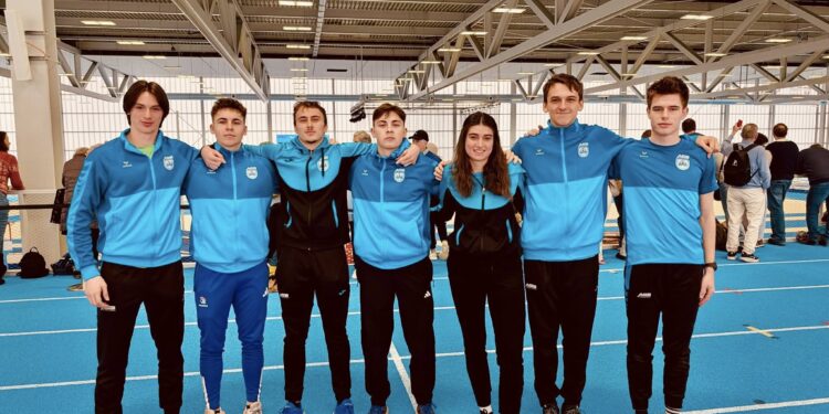 Pet medalj za atlete AD Slovenska Bistrica na Dunaju