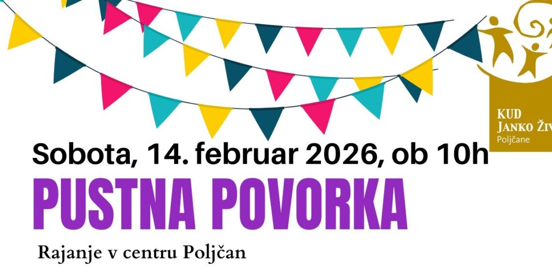 Pustna povorka 2026 bo znova oživila Poljčane
