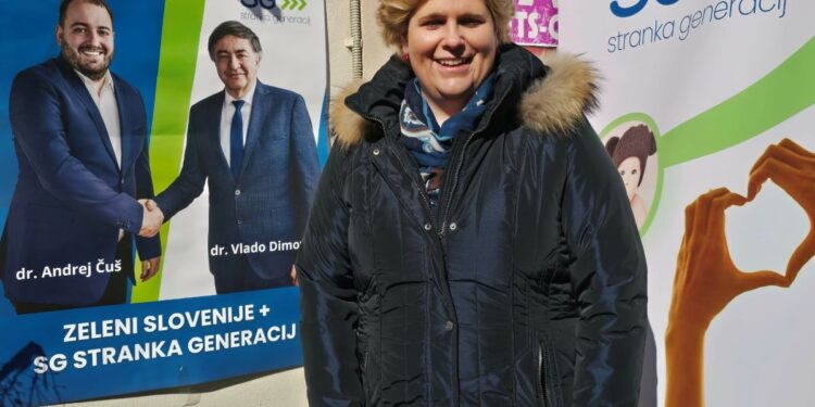 Katja Mikolič Hasić predstavila program Stranke generacij in Zelenih Slovenije