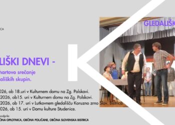 Gledališki dnevi 2026: praznik ljubiteljskega gledališča