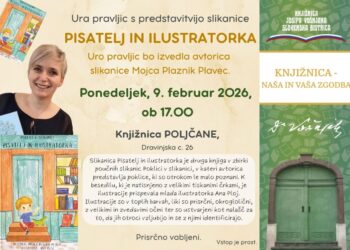 V Poljčanah ura pravljic s predstavitvijo slikanice: Pisatelj in ilustratorka