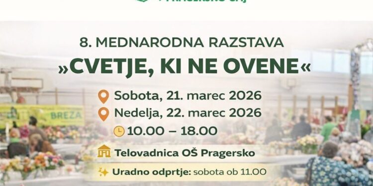 Ta konec tedna na Pragerskem razstava »Cvetje, ki ne ovene«