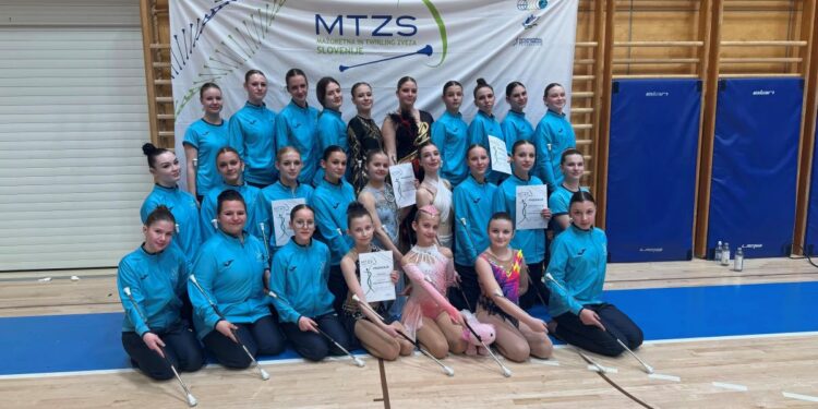 Twirling klub Sašo uspešno na predtekmovanju za 25. odprto državno prvenstvo MTZS