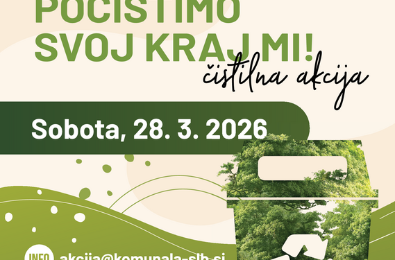To soboto čistilna akcija v štirih občinah, v Poljčanah odpovedana zaradi vremena