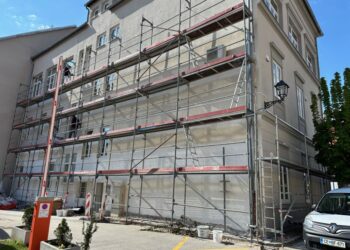 Celovita obnova fasade Ljudske univerze v Slovenski Bistrici