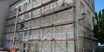 Celovita obnova fasade Ljudske univerze v Slovenski Bistrici