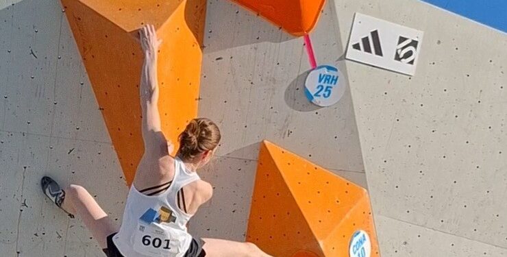 Eva Škrlec na evropskem mladinskem pokalu šesta