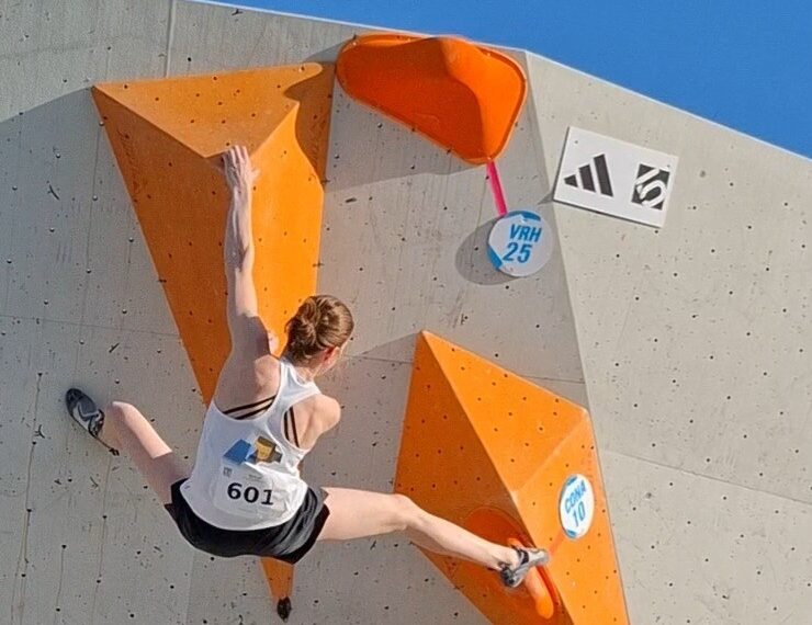 Eva Škrlec na evropskem mladinskem pokalu šesta