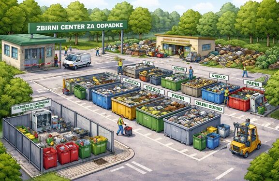 Obvestilo o spremembah v zbirnih centrih