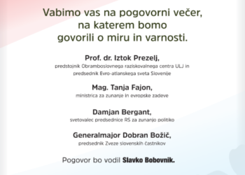 Vabljeni na pogovorni večer »Evropa, kam greš … 2.0«.