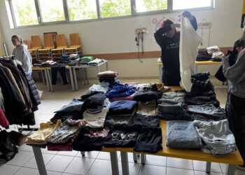 Na SŠ Slovenska Bistrica ob dnevu Zemlje izmenjevalnica oblačil